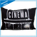 Cinema Theme Printed Polyester Throw Pillow